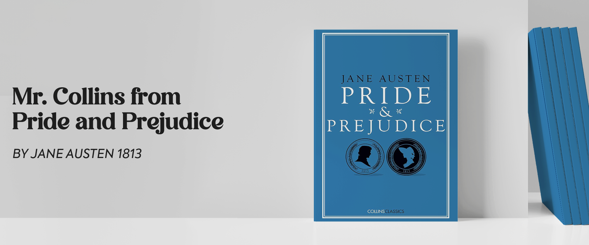 Mr. Collins from Pride and Prejudice by Jane Austen.