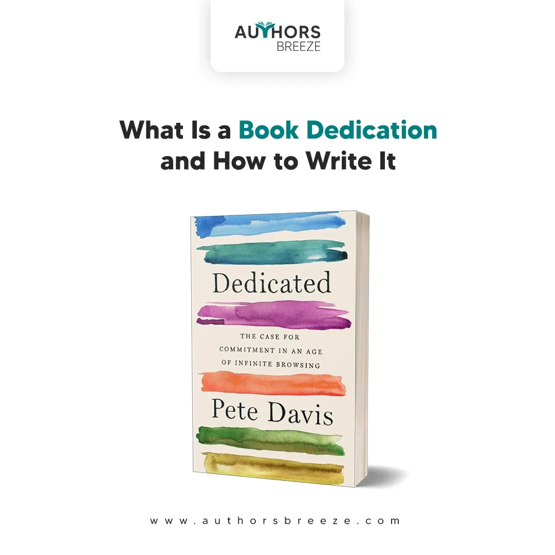 Book Dedication