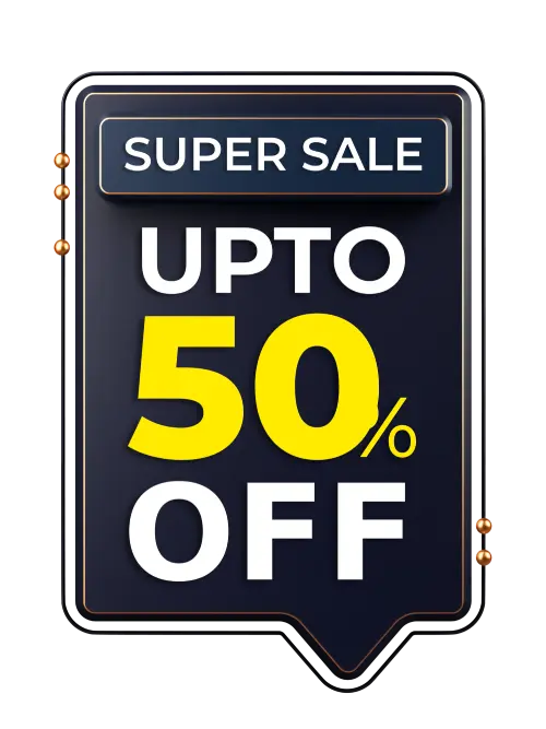 50% Sale Badge