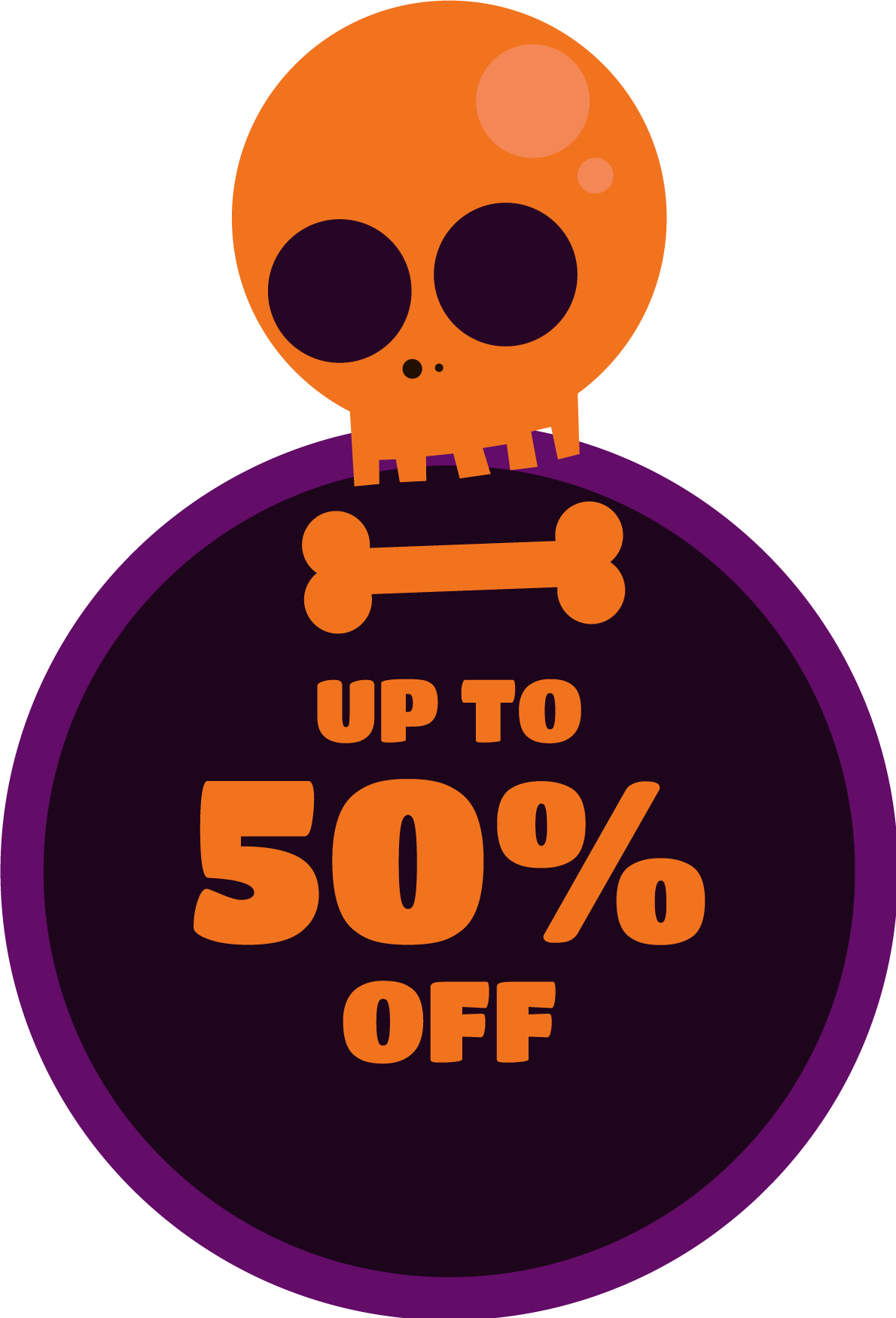 50% Sale Badge